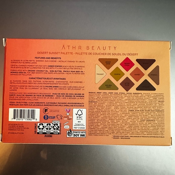 ATHR BEAUTY | Eye Shadow Palette | BNIB - Picture 2 of 2